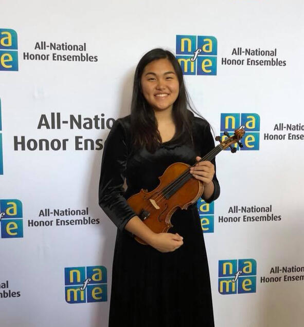 Selected to play in the All-National Honor Ensemble & TMEA All-State Orchestra
